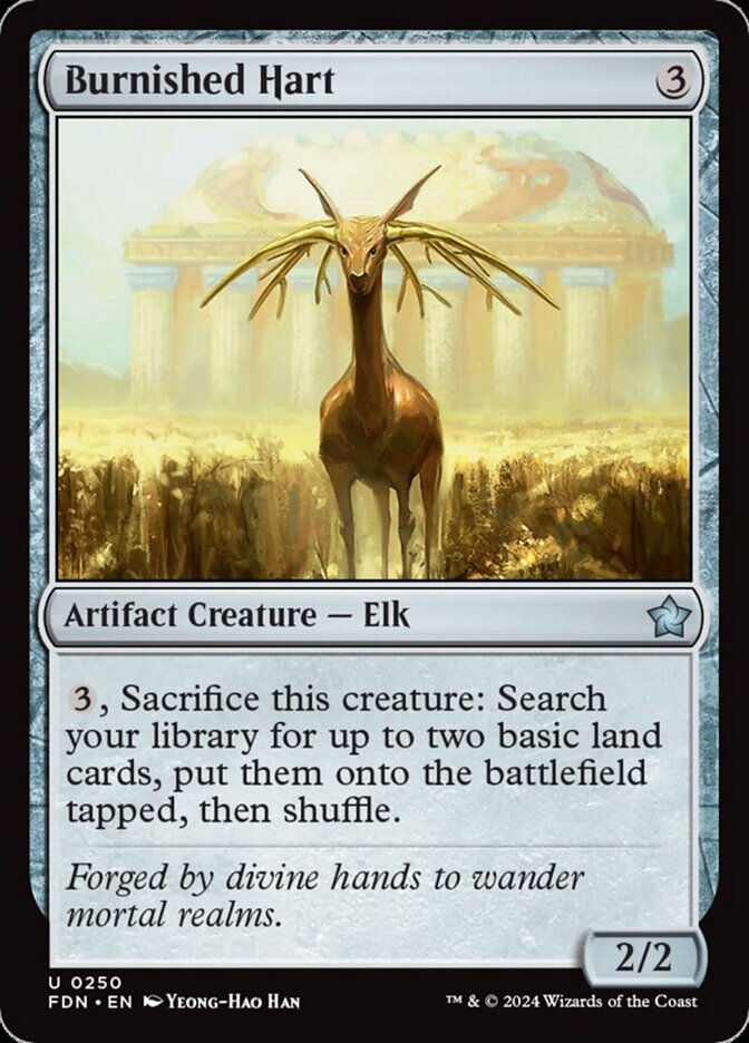 Burnished Hart - [Foil] Foundations (FDN)
