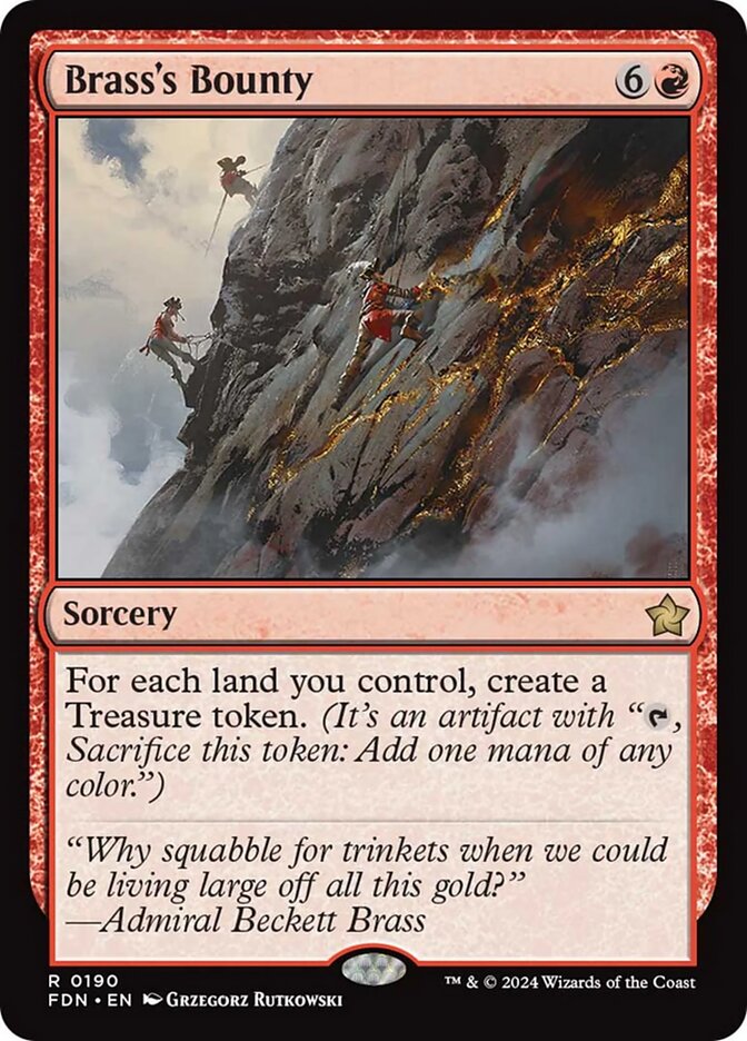 Brass's Bounty - [Foil] Foundations (FDN)