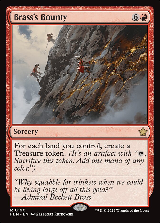 Brass's Bounty (190) - Foundations (FDN)