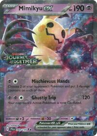 Mimikyu ex (Journey Together Stamped) (69) - Miscellaneous Cards & Products (MCAP)