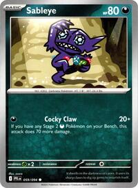 Sableye (59) - ME02: Phantasmal Flames (PFL)