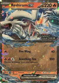 Reshiram ex (Journey Together Stamped) (30) - Miscellaneous Cards & Products (MCAP)