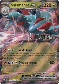 Salamence ex - 114/159 (Journey Together Stamped) (114) - Miscellaneous Cards & Products (MCAP)