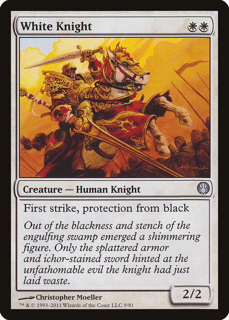 White Knight (9) - Duel Decks: Knights vs. Dragons (DDG)