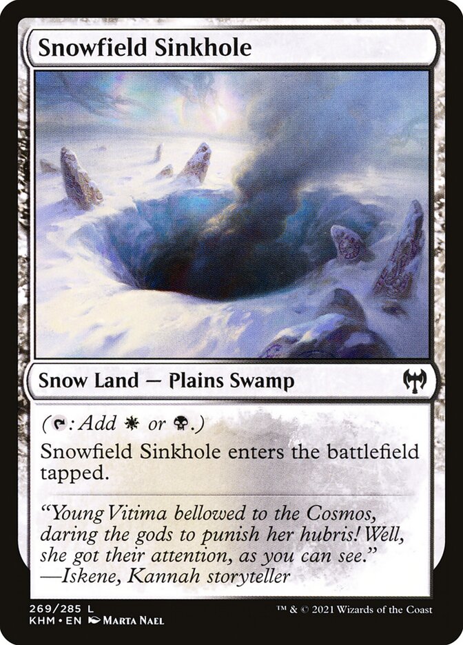Snowfield Sinkhole (269) - Kaldheim (KHM)