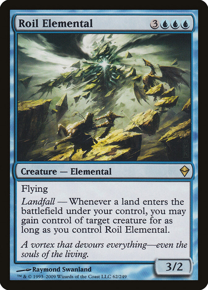 Roil Elemental (62) - Zendikar (ZEN)