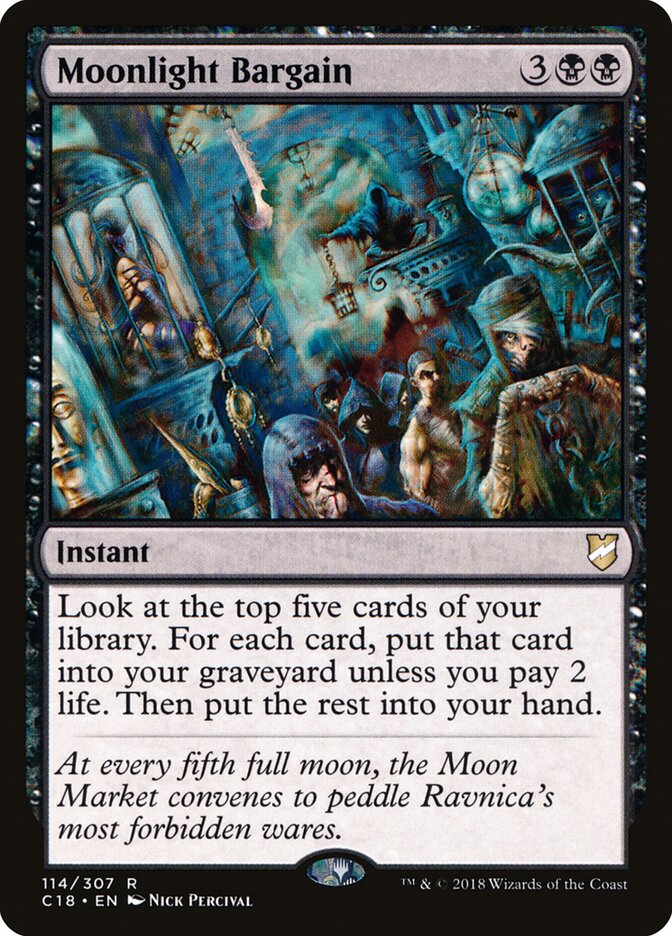 Moonlight Bargain (114) - Commander 2018 (C18)