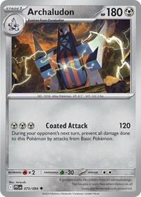 Archaludon (75) - ME02: Phantasmal Flames (PFL)