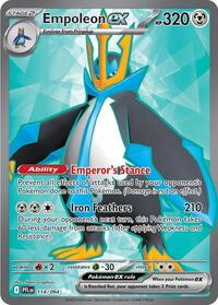Empoleon ex (114) - ME02: Phantasmal Flames (PFL)
