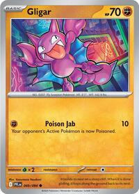 Gligar (49) - ME02: Phantasmal Flames (PFL)
