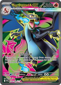 Mega Charizard X ex (109) - ME02: Phantasmal Flames (PFL)