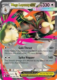 Mega Lopunny ex (84) - ME02: Phantasmal Flames (PFL)