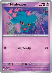 Misdreavus (35) - ME02: Phantasmal Flames (PFL)