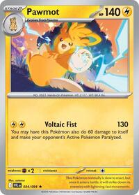 Pawmot (34) - ME02: Phantasmal Flames (PFL)
