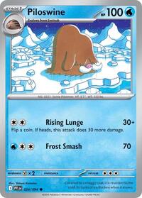 Piloswine (24) - ME02: Phantasmal Flames (PFL)