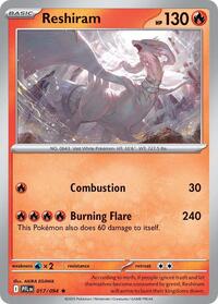 Reshiram (17) - ME02: Phantasmal Flames (PFL)