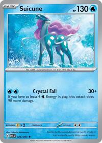 Suicune (26) - ME02: Phantasmal Flames (PFL)