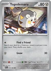 Togedemaru (73) - ME02: Phantasmal Flames (PFL)