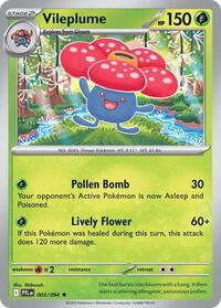 Vileplume (3) - ME02: Phantasmal Flames (PFL)