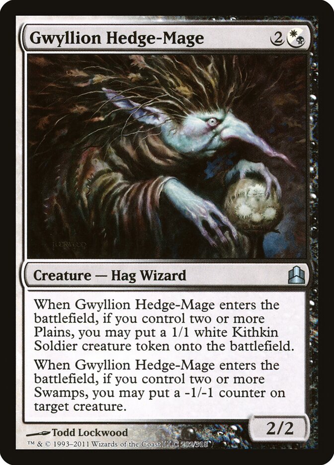 Gwyllion Hedge-Mage (202) - Commander 2011 (CMD)