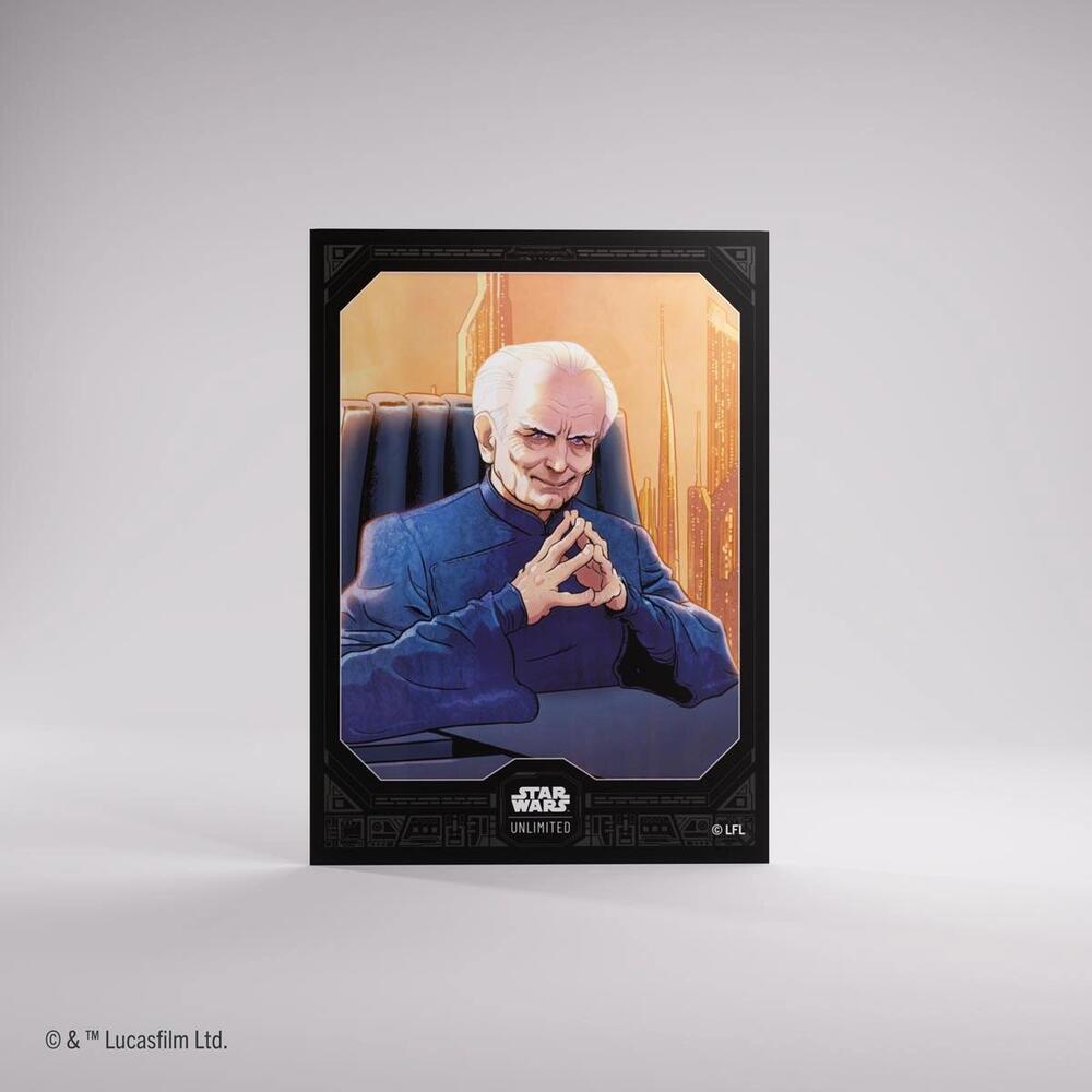 Star Wars: Unlimited Art Sleeves - Chancellor Palpatine - GameGenic Card Sleeves