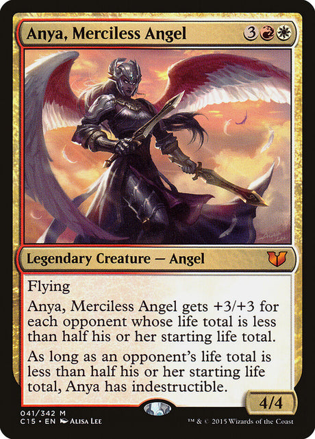 Anya, Merciless Angel (41) - Commander 2015 (C15)