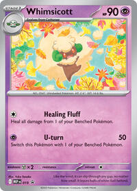 Whimsicott Cosmos Holo (19) - ME: Mega Evolution Promo (MEP)