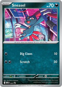 Sneasel Cosmos Holo (20) - ME: Mega Evolution Promo (MEP)