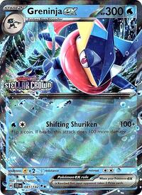 Greninja ex (Stellar Crown Stamped) (41) - Miscellaneous Cards & Products (MCAP)