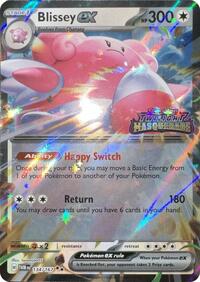 Blissey ex (Twilight Masquerade Stamped) (134) - Miscellaneous Cards & Products (MCAP)