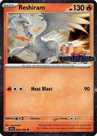 Reshiram (Stellar Crown Stamped) (22) - Miscellaneous Cards & Products (MCAP)