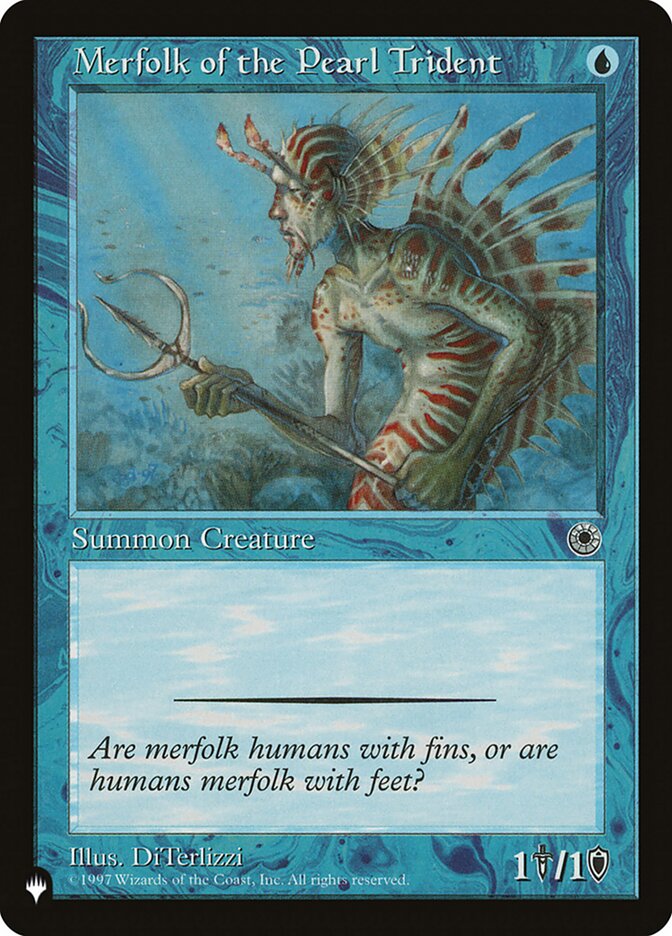 Merfolk of the Pearl Trident (POR-60) - The List (PLST)
