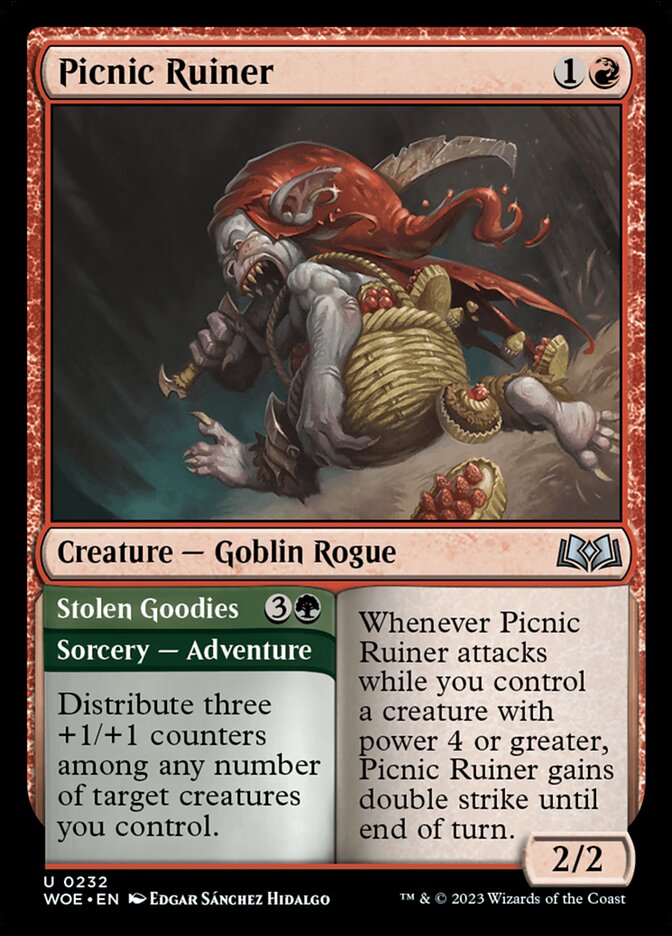 Picnic Ruiner // Stolen Goodies (232) - Wilds of Eldraine (WOE)