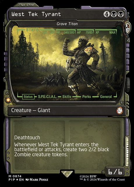 West Tek Tyrant - Grave Titan - Fallout (PIP)