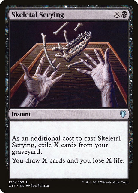 Skeletal Scrying (125) - Commander 2017 (C17)