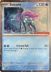 Suicune (Cosmos Holo) (Gamestop Exclusive) (26) - Miscellaneous Cards & Products (MCAP)