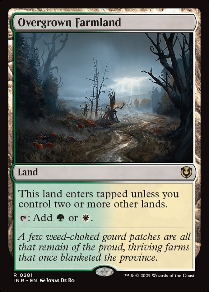 Overgrown Farmland (281) - Innistrad Remastered (INR)