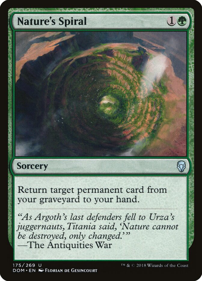 Nature's Spiral (175) - Dominaria (DOM)