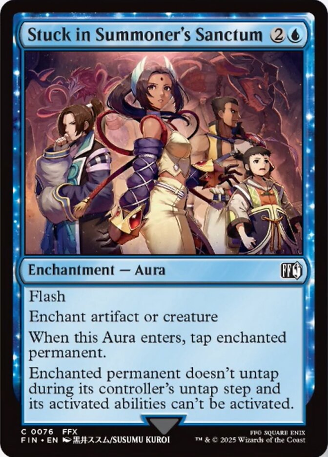 Stuck in Summoner's Sanctum (76) - [Foil] Final Fantasy (FIN)
