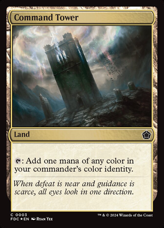 Command Tower (3) - Foundations Commander (FDC)