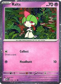Ralts (Cosmos Holo) (58) - Miscellaneous Cards & Products (MCAP)