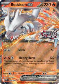 Reshiram ex (White Flare Stamped) (20) - Miscellaneous Cards & Products (MCAP)