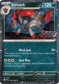 Zoroark (White Flare Stamped) (62) - Miscellaneous Cards & Products (MCAP)