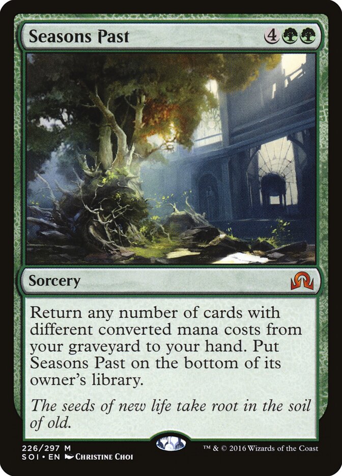Seasons Past (226) - Shadows over Innistrad (SOI)