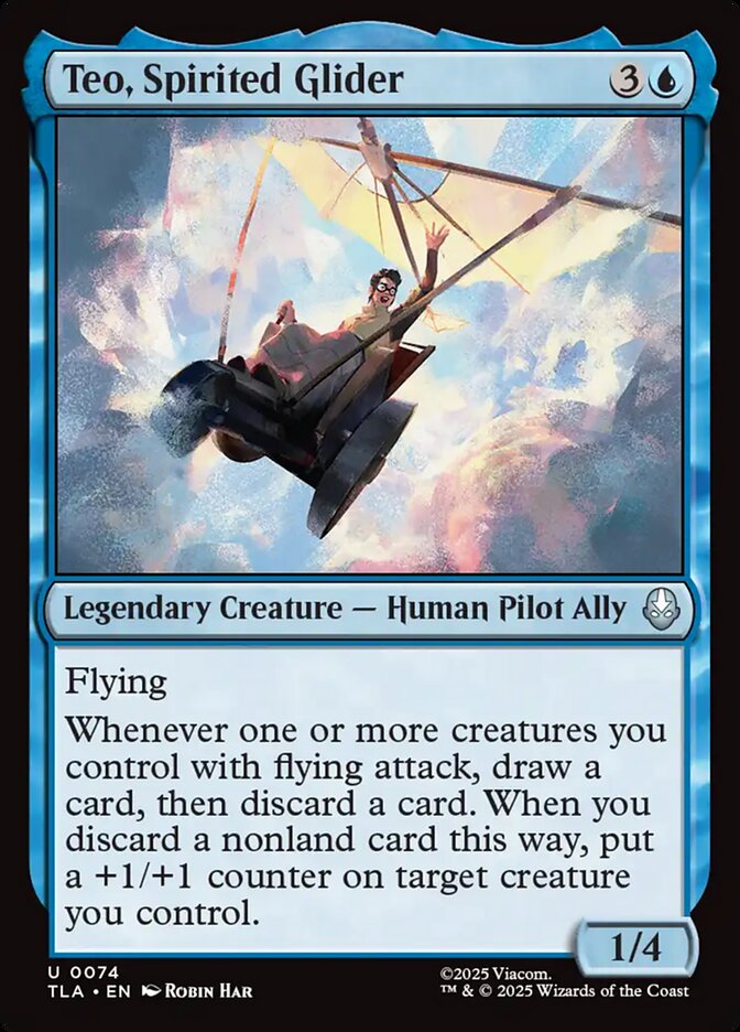 Teo, Spirited Glider (74) - Avatar: The Last Airbender (TLA)