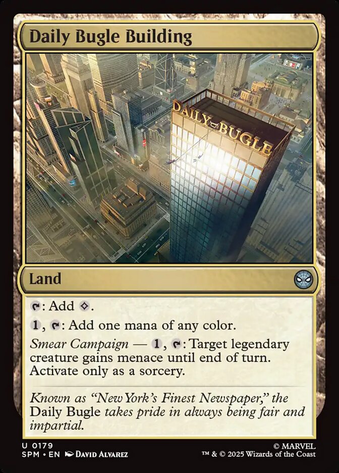 Daily Bugle Building (179) - [Foil] Marvel's Spider-Man (SPM)