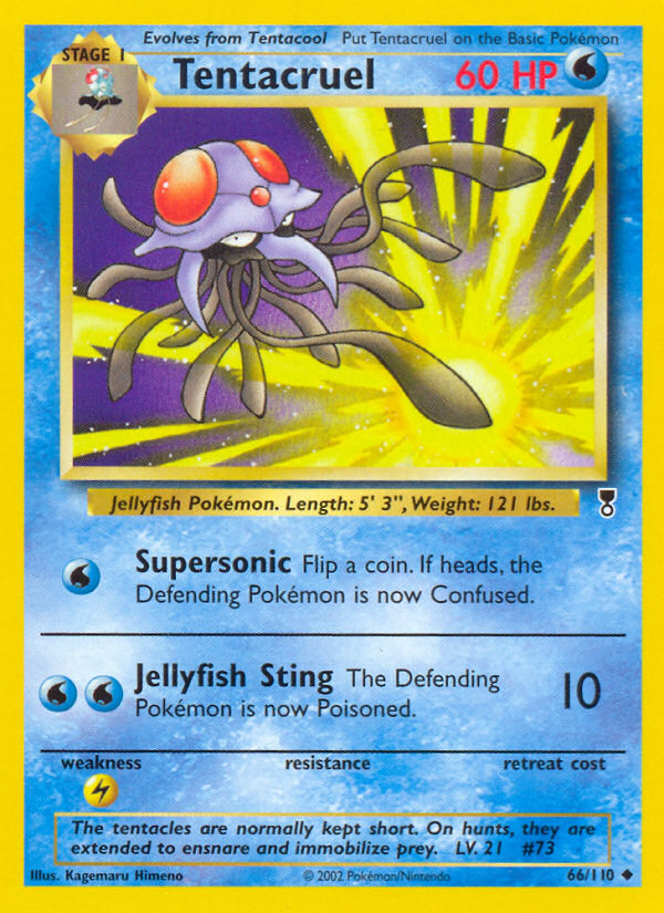 Tentacruel (66/110) - [Reverse Holo] Legendary Collection (LC)