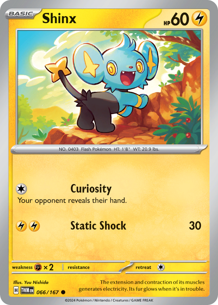 Shinx (66/167) - [Reverse Holo] Twilight Masquerade (TWM)