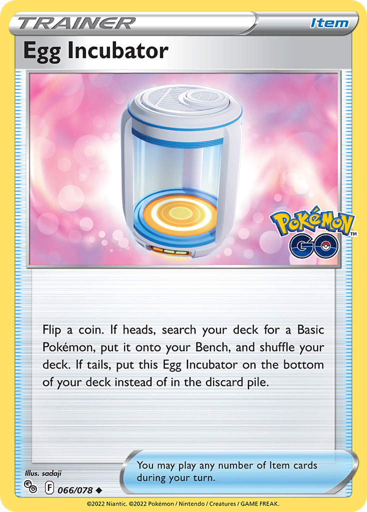 Egg Incubator (66/78) - Pokemon GO (PGO)
