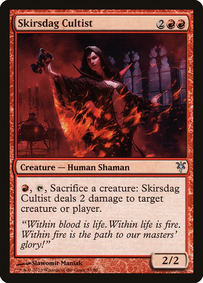 Skirsdag Cultist (53) - Duel Decks: Sorin vs. Tibalt (DDK)